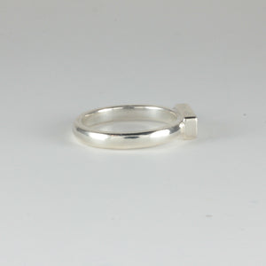 Ancient Greek style rectangular head signet ring