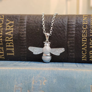 Sterling Silver Bee Pendant