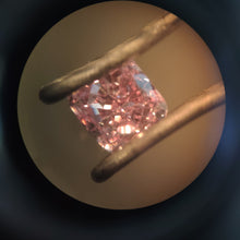 Load image into Gallery viewer, 0.16ct Loose Fancy Pink Diamond GIA Cushion Cut