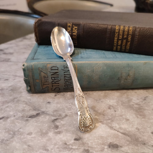 Hallmarked Antique Silver c.1856 Teaspoon by Samuel Hayne & Dudley Cater