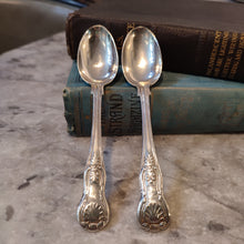 Load image into Gallery viewer, c.1847 Antique Hallmarked Silver Early Victorian Teaspoons by John and Henry Lias