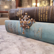 Load image into Gallery viewer, Antique c.1820&#39;s Gold and Silver Rose cut Diamond Georgian Brooch