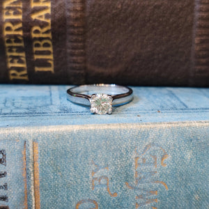 Platinum 0.62ct Diamond Engagement ring