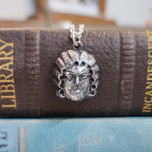 Load image into Gallery viewer, Medieval Medusa Pendant