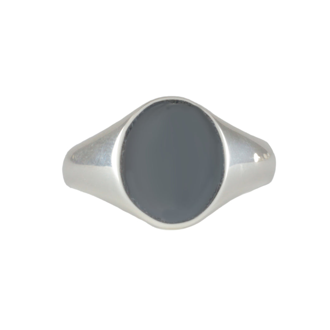 11x9mm Oval Signet Ring