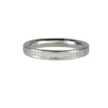 Load image into Gallery viewer, Platinum Eternity Art Deco Style Ring 0.33ct Baguette Cut Diamonds