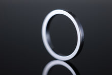 Load image into Gallery viewer, 2mm Flat Wedding Band 18ct White Gold