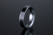 Load image into Gallery viewer, 4mm Wedding Band Flat Court Profile in 18ct White Gold