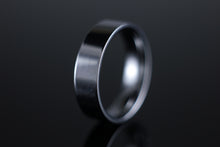 Load image into Gallery viewer, 6mm Wedding Band Flat Court Profile in 18ct White Gold