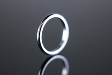 Load image into Gallery viewer, 2mm &#39;D&#39; Profile Wedding Band in 18ct White Gold