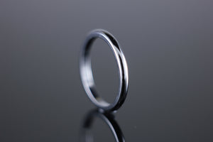 18ct 2mm 'D' Profile Wedding Band in Yellow, Rose or White Gold