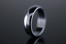 Load image into Gallery viewer, 6mm &#39;D&#39; Profile Wedding Band in 18ct White Gold