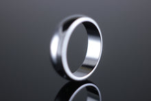 Load image into Gallery viewer, 6mm &#39;D&#39; Profile Wedding Band in 18ct White Gold