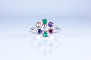 Dearest Ring Daisy Edwardian style in 18ct
