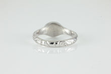 Load image into Gallery viewer, &#39;Odessos&#39; Georgian style Oval Peach Moonstone Cabochon Ring