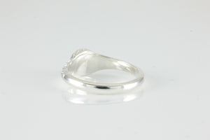 'Narona' Victorian style Round Topaz Cabochon Ring