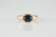 Load image into Gallery viewer, &#39;Nida&#39; Georgian style Oval Topaz Cabochon Ring