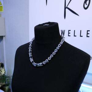 Large Königskette Link Chain Necklace in Aluminium