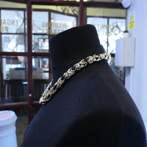 21" Königskette Link Chain Necklace