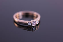 Load image into Gallery viewer, Cushion cut Pink Diamond engagement ring in 18ct Rose Gold