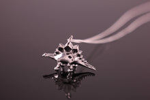 Load image into Gallery viewer, Sterling Silver Dinosaur Pendant Stegosaurus