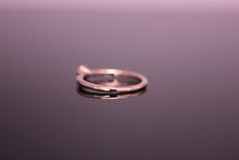 Load image into Gallery viewer, Ruby &amp; 9ct Rose Gold Ring 0.19ct Bezel Rub Over set