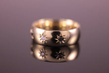 Load image into Gallery viewer, Diamond Star Set Ring 7mm