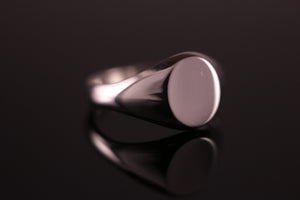 11x9mm Oval Signet Ring
