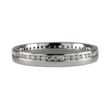 Load image into Gallery viewer, 18ct White Gold 0.38ct Diamond Full Eternity Ring