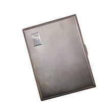Load image into Gallery viewer, 1939 Cigarette Case Box Tin Holder Antique Sterling Silver 925 Vintage 1930&#39;s