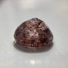 Load image into Gallery viewer, Round Faceted ‘Strawberry’ Quartz Loose Stone 12.2mm // 7.20ct