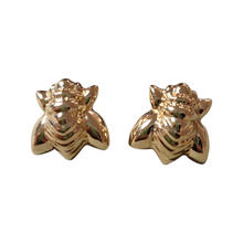 Load image into Gallery viewer, Vintage Bee Stud Earrings in 18ct Yellow Gold